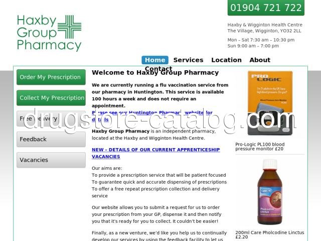 haxbygrouppharmacy.co.uk
