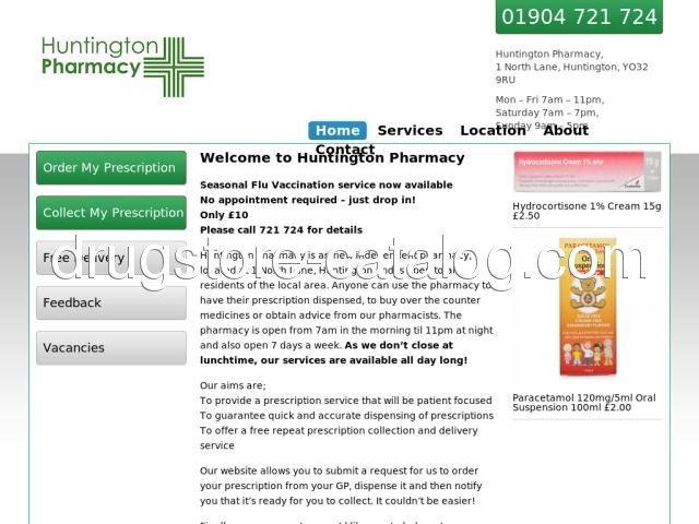 huntingtonpharmacy.co.uk