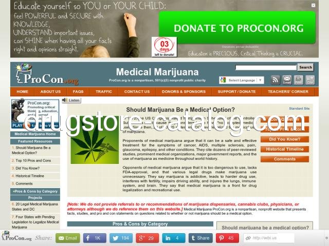 medicalmarijuana.procon.org