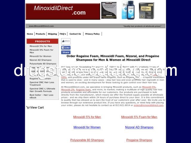 minoxidildirect.com